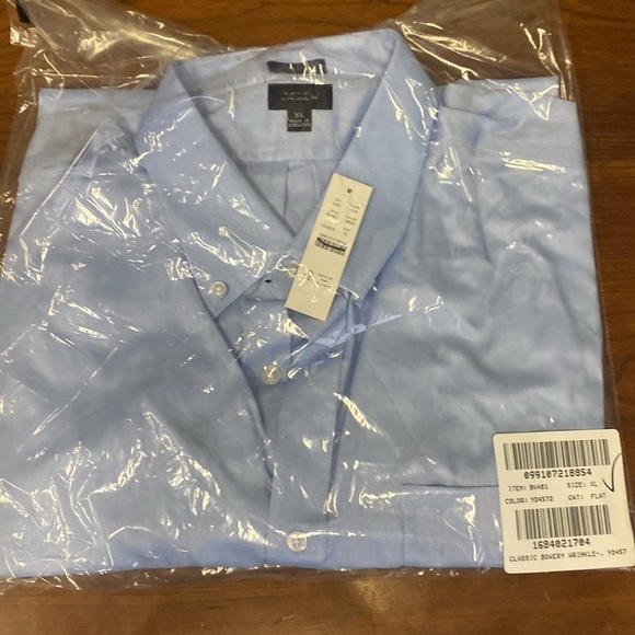 J Crew Bowery wrinkle-free dress shirt with point collar BV481 - Picture 4 of 6